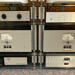 PBN Audio Olympia EBSA-1 Amplifiers in Siver