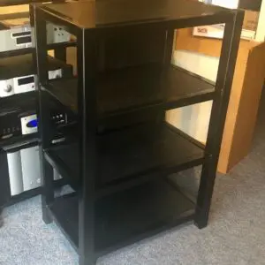 Custom 4 Shelf Audio Stand