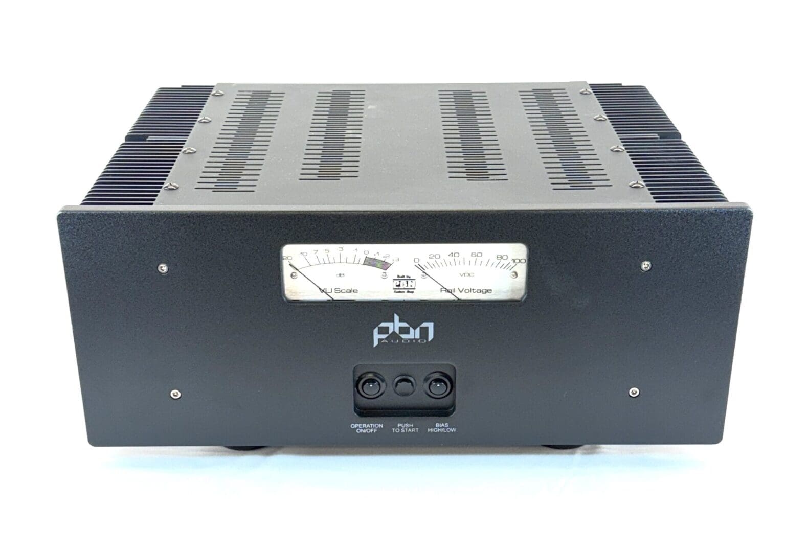 PBN Audio Mini Olympia Amplifier with Meters Front
