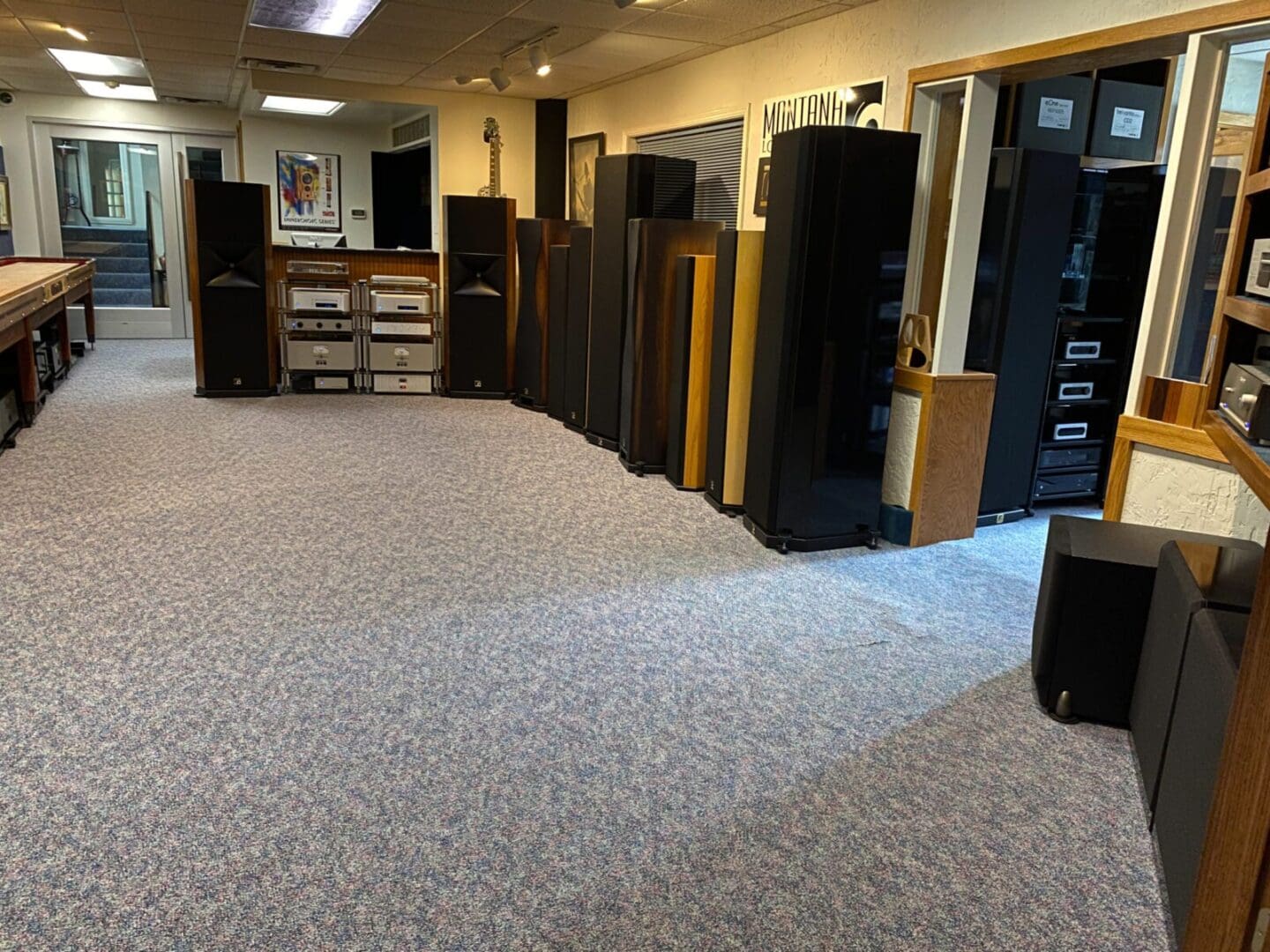 The Sound Station in Bartlesville's display room