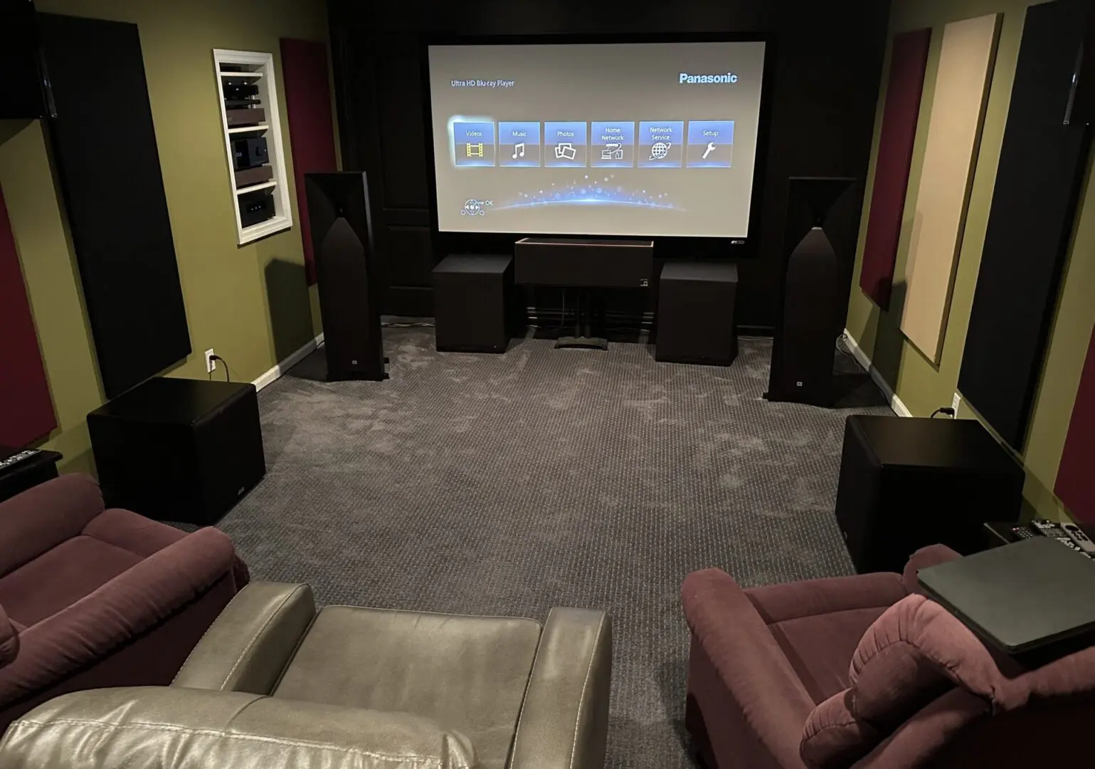 The Sound Station in Bartlesville client's Theater System