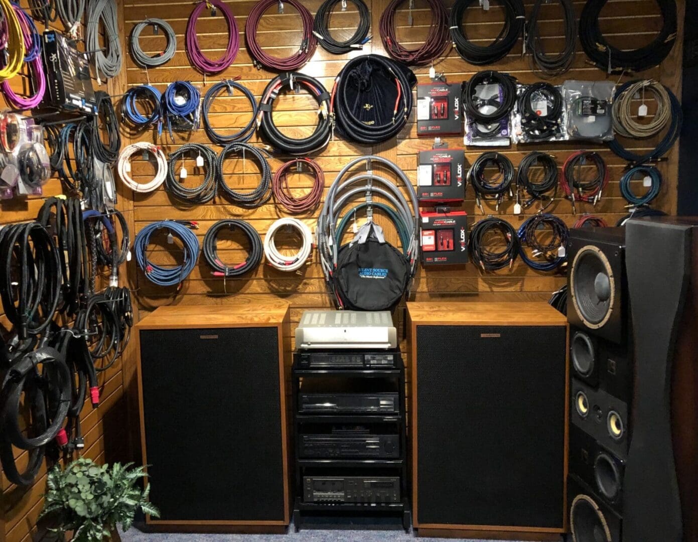 The Sound Station in Bartlesville's cable room
