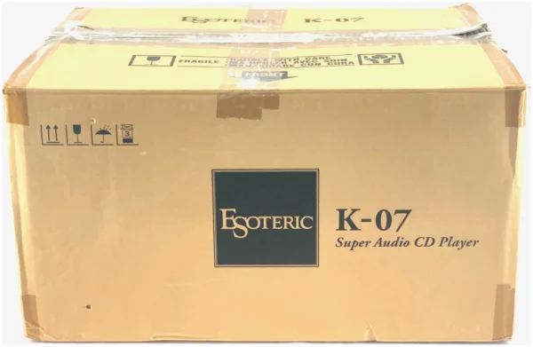 A box of Esoteric K-07 super audio cd