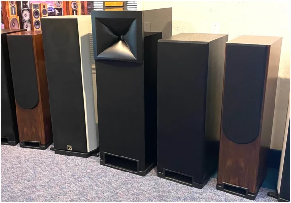 Montana M-series speakers at the sound station