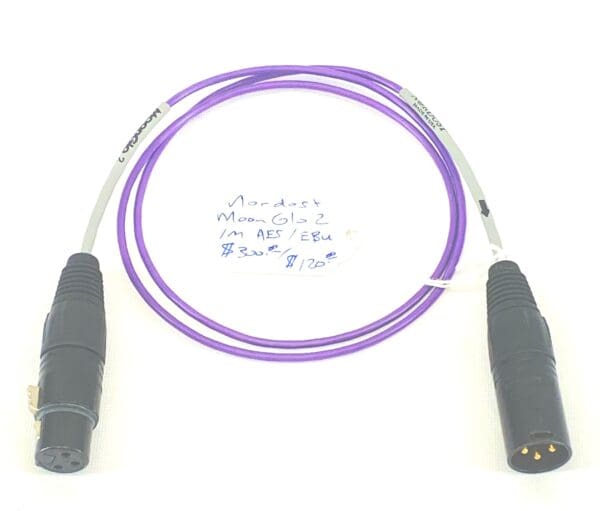 Nordost MoonGlo 2 1M AEB / EBU Interconnect