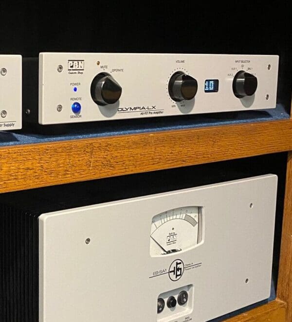 PBN Audio Olympia LX preamplifier front