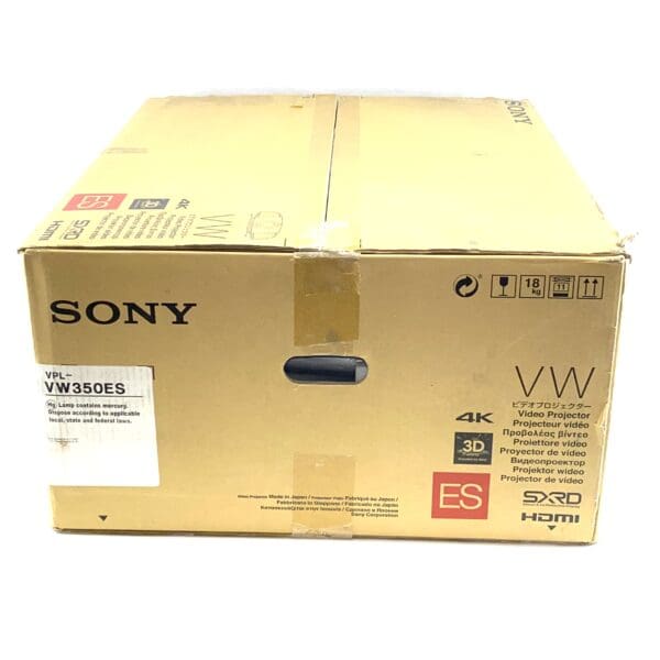 SonyVLPVW350ES Box