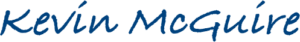A green background with blue letters that say " m ".