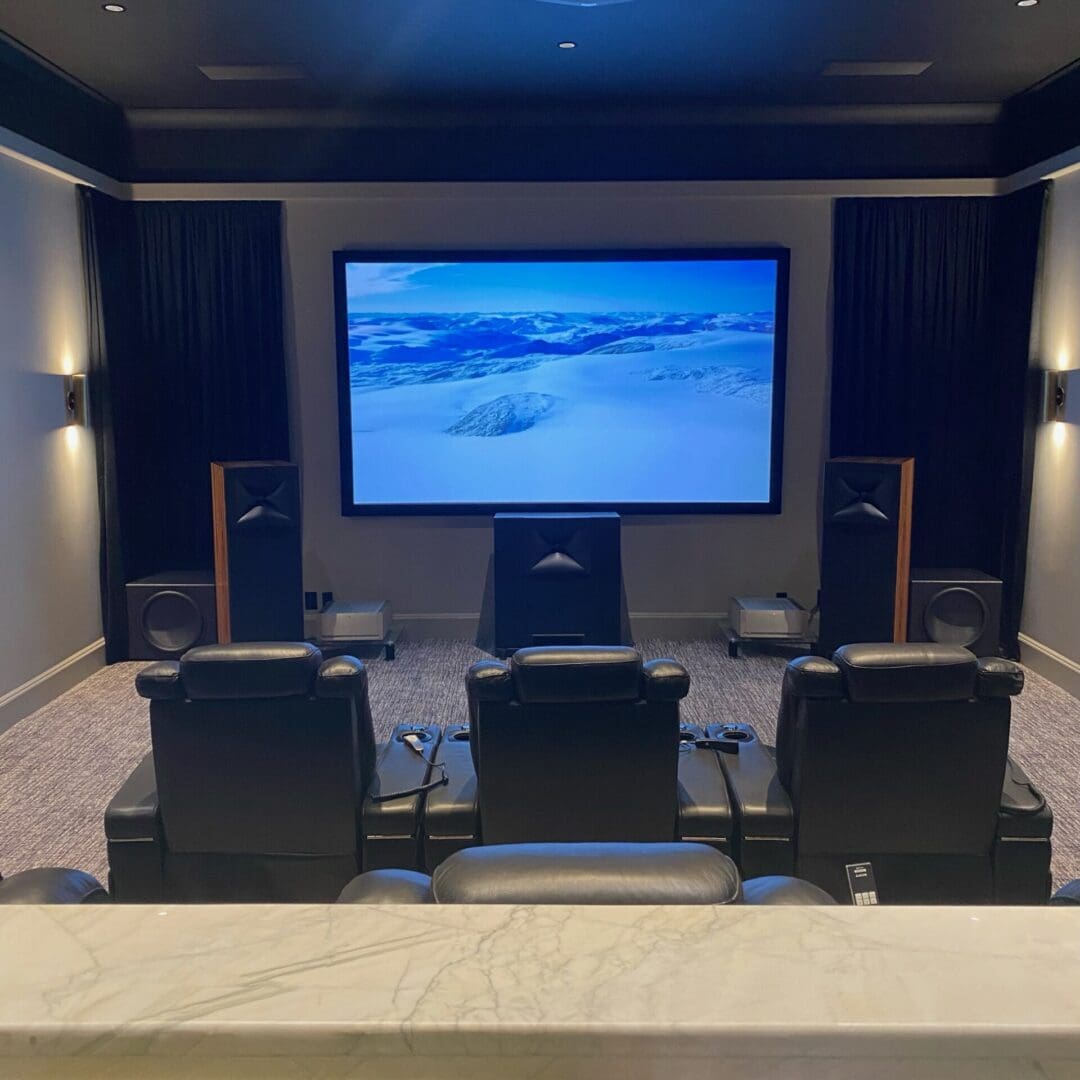 JBL Synthesis and Montana Speakers Home Theater