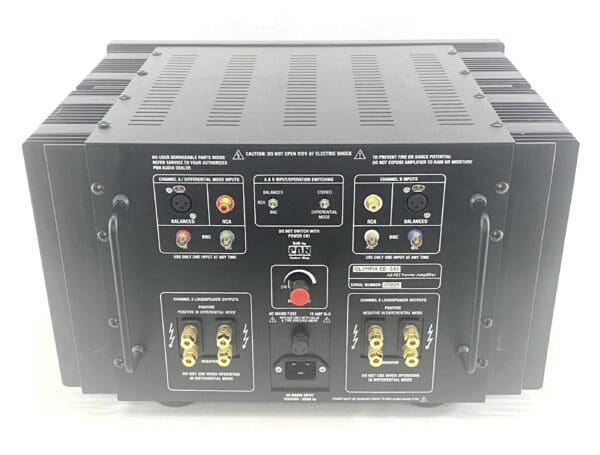 PBN Audio EBSA1+ Amplifier rear