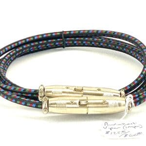 AudioQuest Viper 1M balance XLR Interconnects.