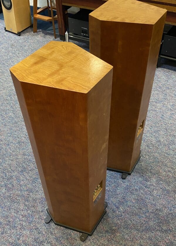 Montana SPX Loud Speakers in a Beautiful Dark Cherry Finish