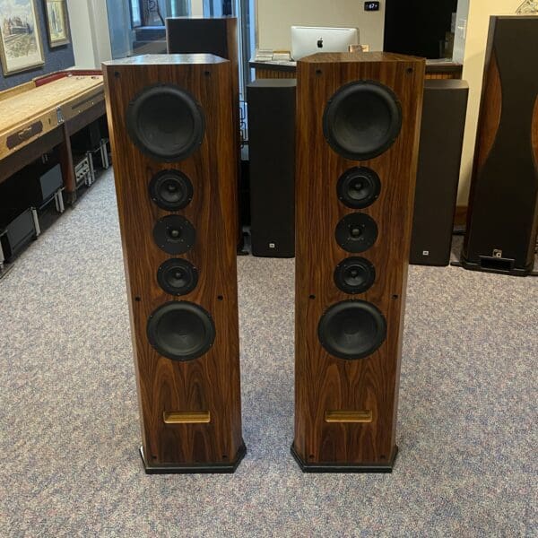 PBN Audio Montana EPS loudspeakers in Indian Rosewood.