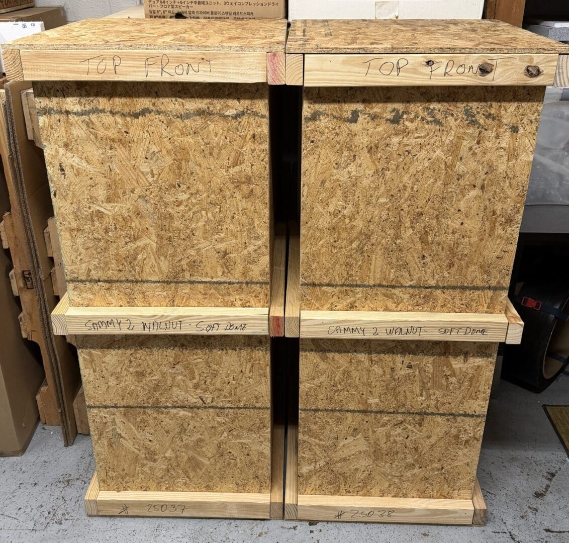 PBN Audio Montana Sammy 2 Loudspeakers crates