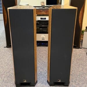 PBN Audio Montana Sammy 2 in Zebra Wood fronts