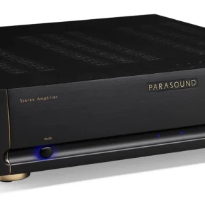 Parasound A23+ Amplifier in black side