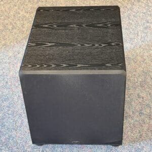 Paradigm Servo 15a subwoofer with Paradigm X-30 High Pass Controller front