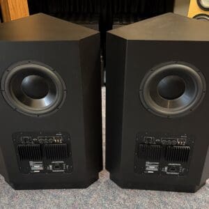 PBN Audio Montana Corner Subwoofers with 1000w Dayton Plate amplifiers.